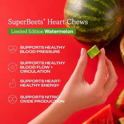 Humann SuperBeets® Watermelon Heart Chews