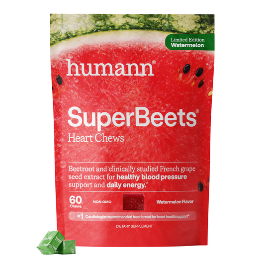 Humann SuperBeets® Watermelon Heart Chews