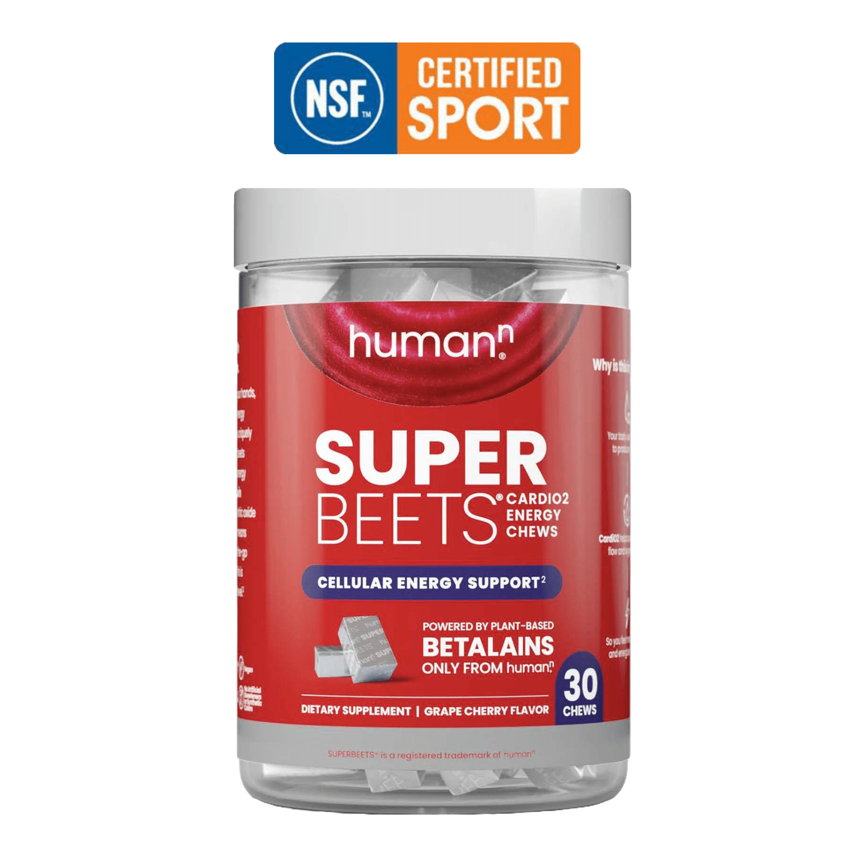 SuperBeets® CardiO2 Energy Chews