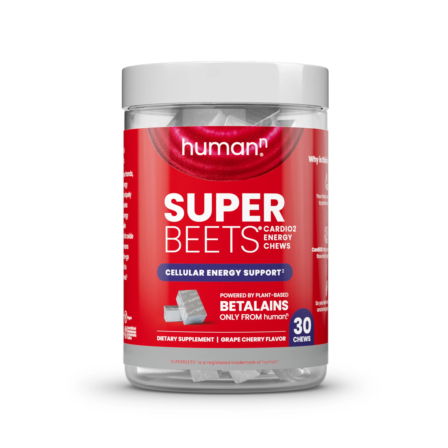 SuperBeets® CardiO2 Energy Chews