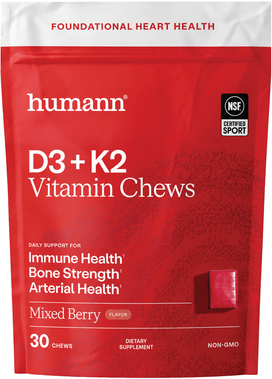 Humann D3 + K2 Vitamin Chews