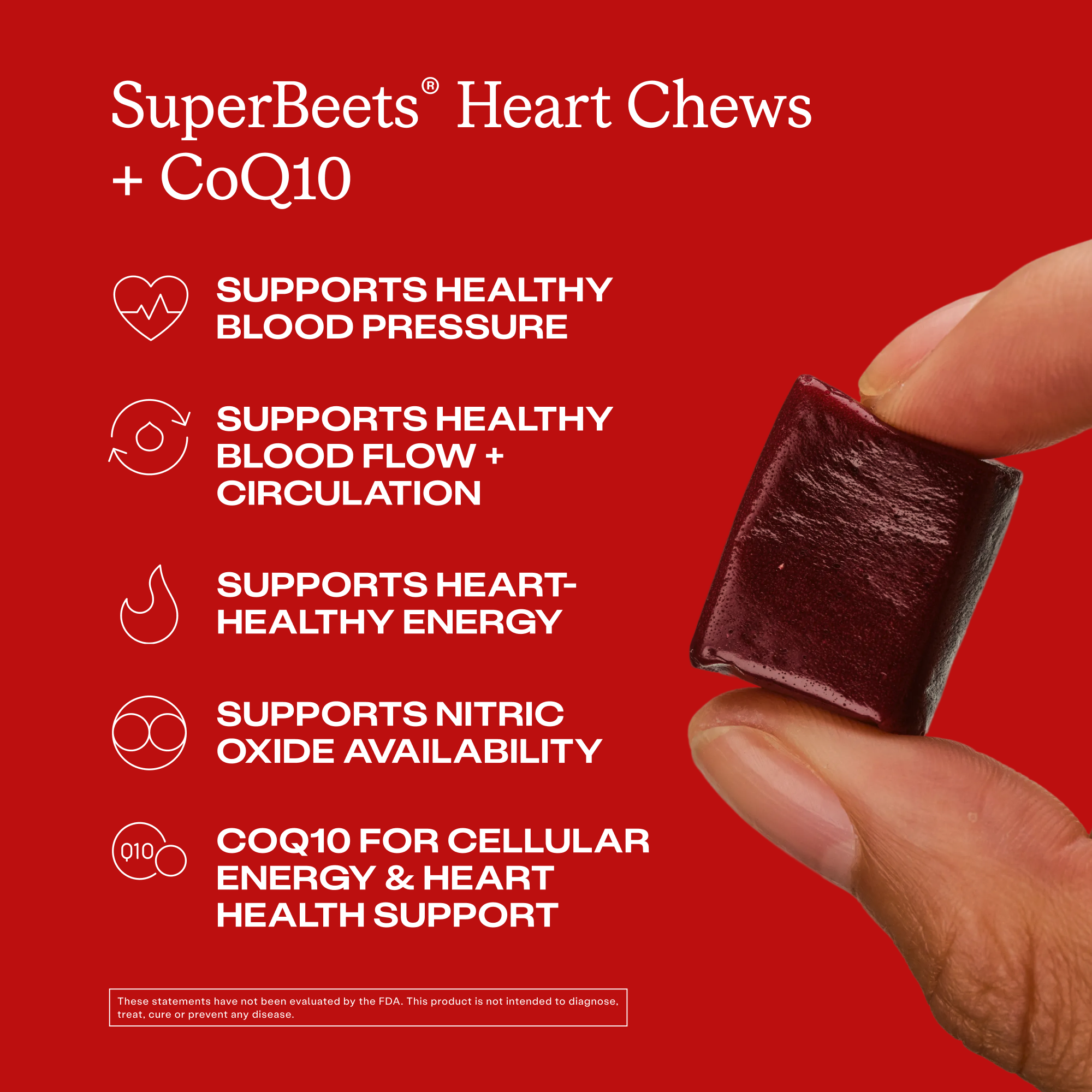 SuperBeets® Heart Chews Advanced