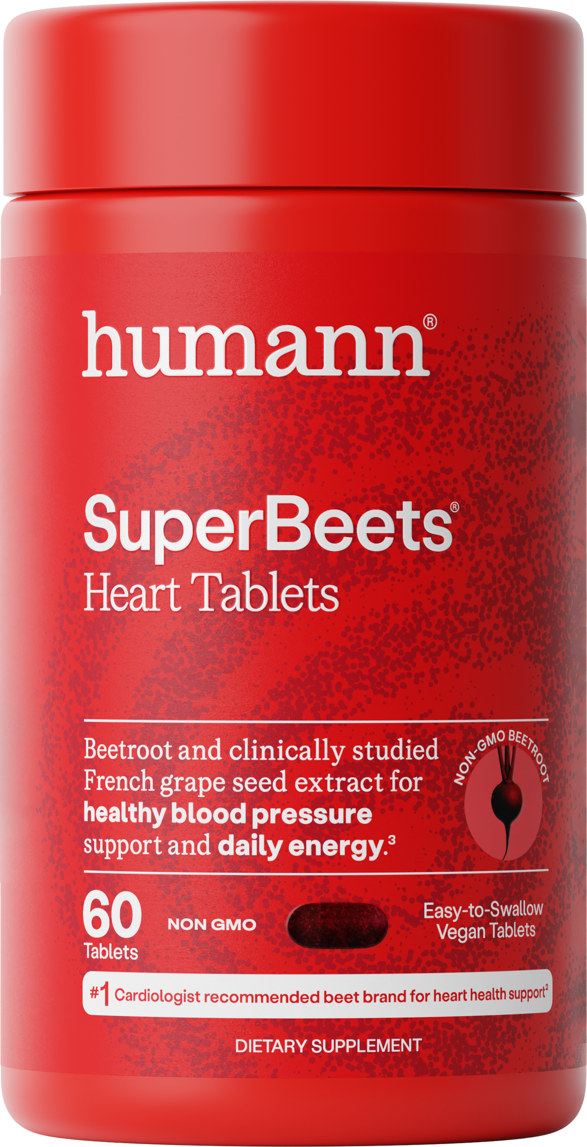 Humann SuperBeets Heart Tablets