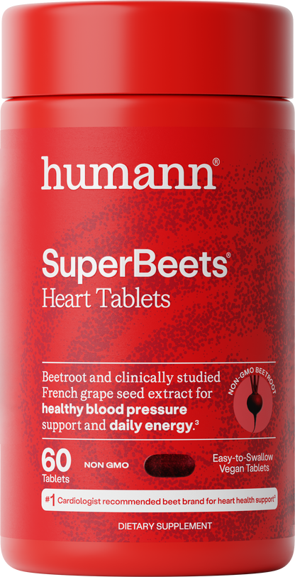 Humann SuperBeets Heart Tablets