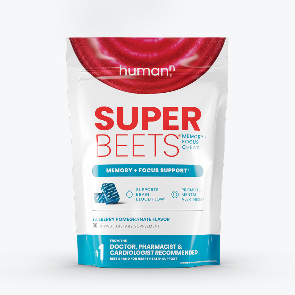 SuperBeets® Memory & Focus chews