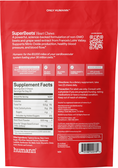 Humann SuperBeets ® Heart Chews