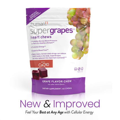 SuperGrapes® Heart Chews with CoQ10