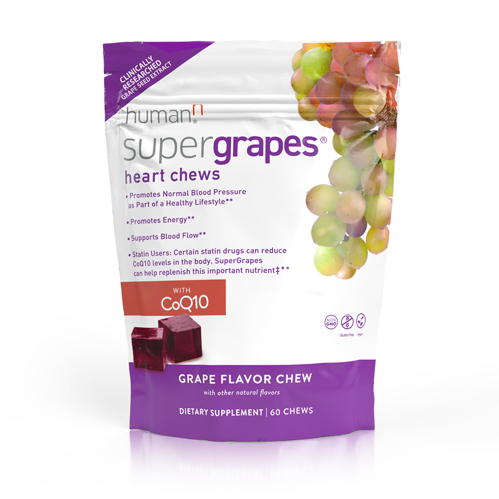 SuperGrapes® Heart Chews with CoQ10